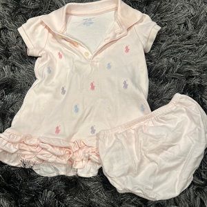 Ralph Lauren polo pink dress